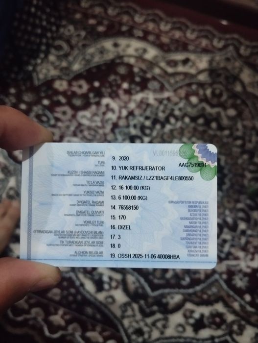 Howo 10 tonnali sotiladi