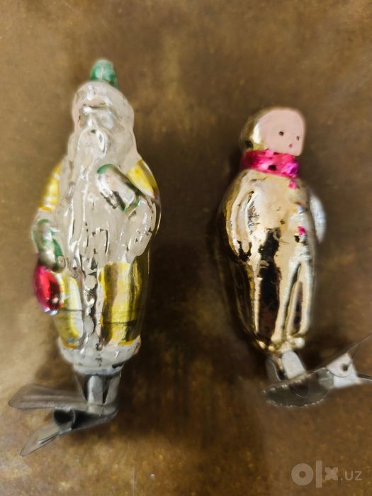 Ёлочные игрушки и бусы советские,15000сум..