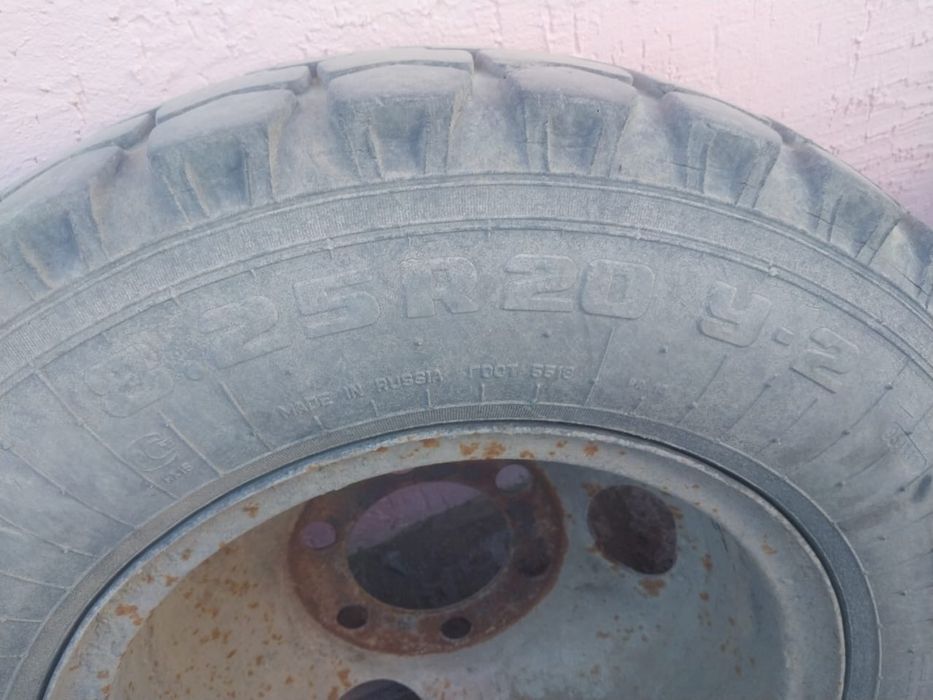 Запаска шины газ-53