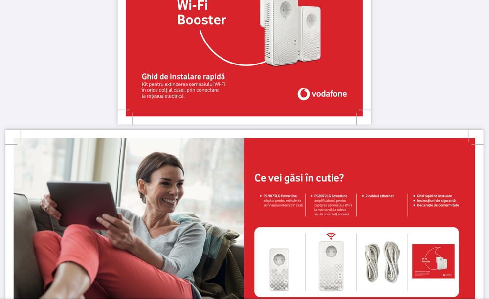 Wifi Booster Vodafone - amplificator, extender, repeater wireless