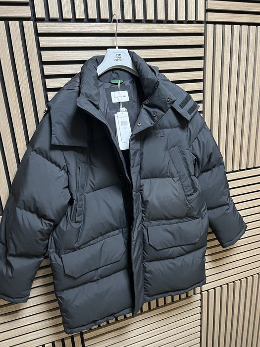 LACOSTE : Down Jacket - НОВО дълго зимно яке с пух размер 52-Л/ХЛ Оригинал