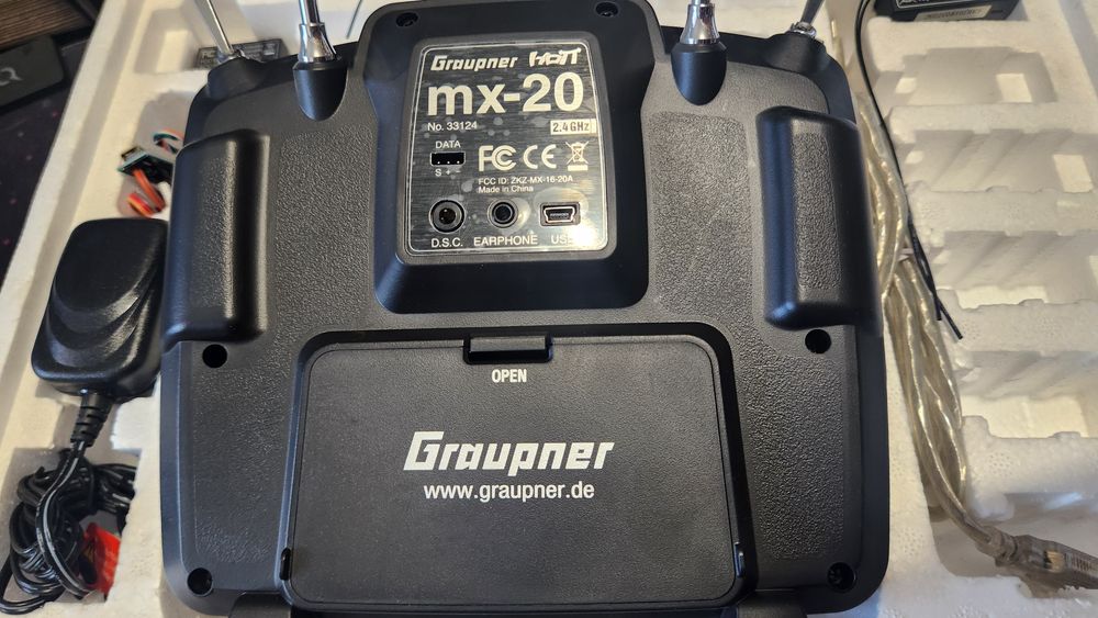 Telecomanda mx-20 Graupner Hott