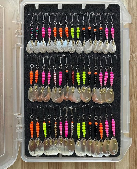 Momeli artificiale (pescuit spinning): Lingurițe rotative și Oscilante (Hand Made-TV LUREX)