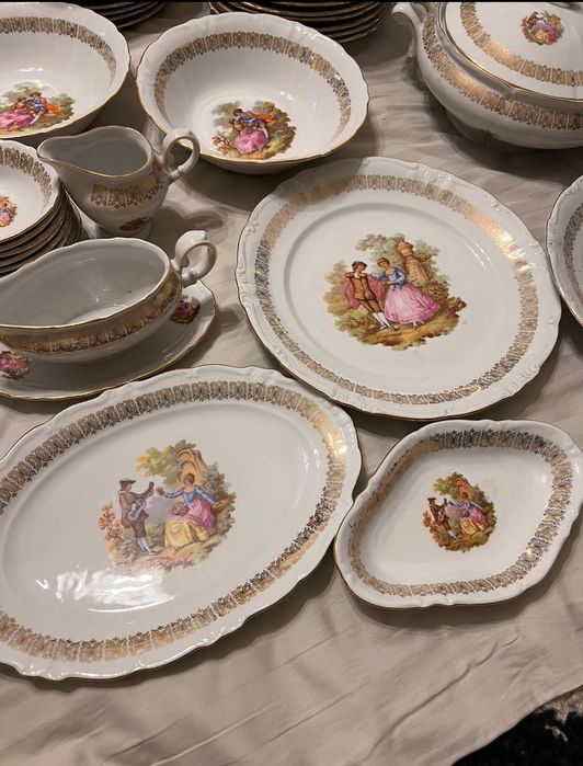 Serviciu de masa 12 persoane 80 piese