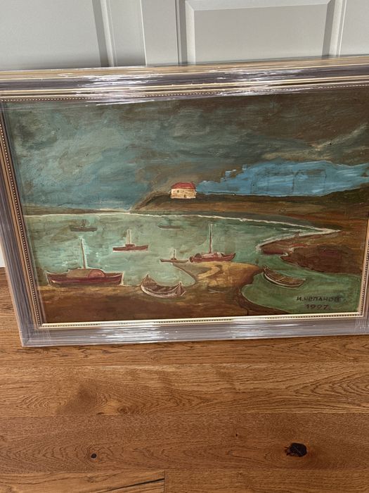 Картина масло Митко Чепанов