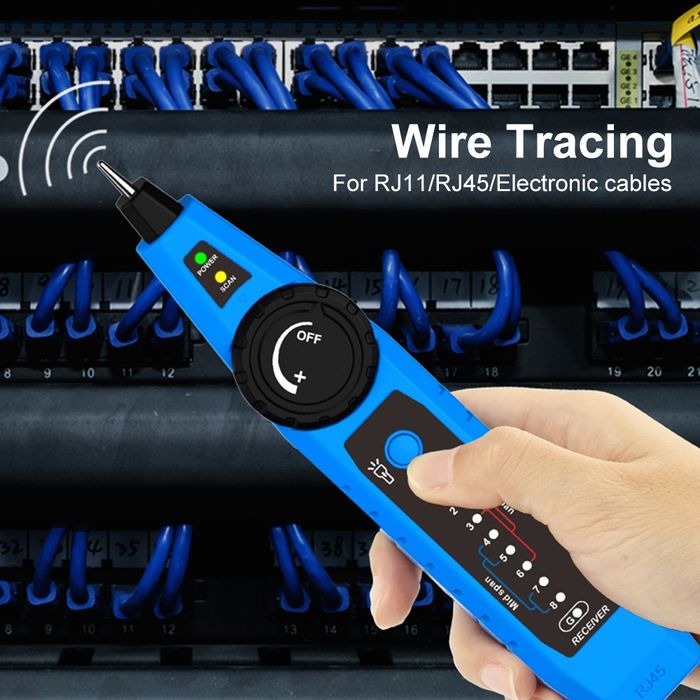 # Noyafa NF-810 PoE Тестер Сетевой кабельный Network Wire cable tester