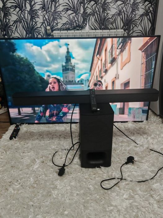 Sony sound bar cu linie audio