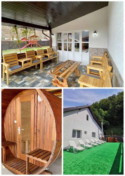 Cabana de Inchiriat Rastolita Mures, Ciubar, Sauna.