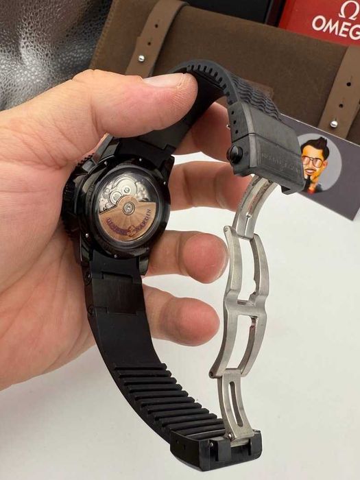 ulysse nardin maxi-marne черен жълт