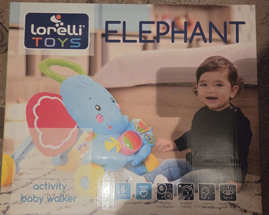 Продавам активна детска(бебешка) проходилка “Слон” на Lorelli-22