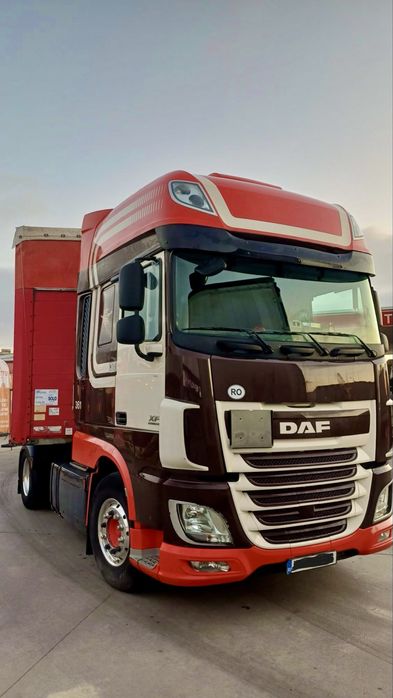 Ansamblu complet gata de muncă: DAF XF 440 FT + Semiremorcă Schmitz + Echipament complet (Fără investiții)