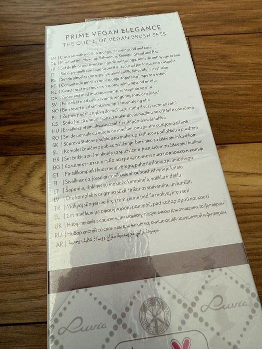 Комплект четки за грим Luvia Cosmetics Prime Vegan Pro