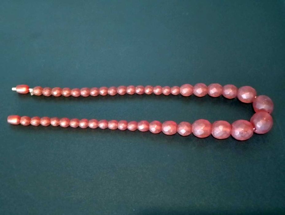 Бусы женские янтарь