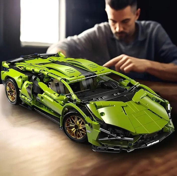 Конструктор лего машина Lamborghini Sian