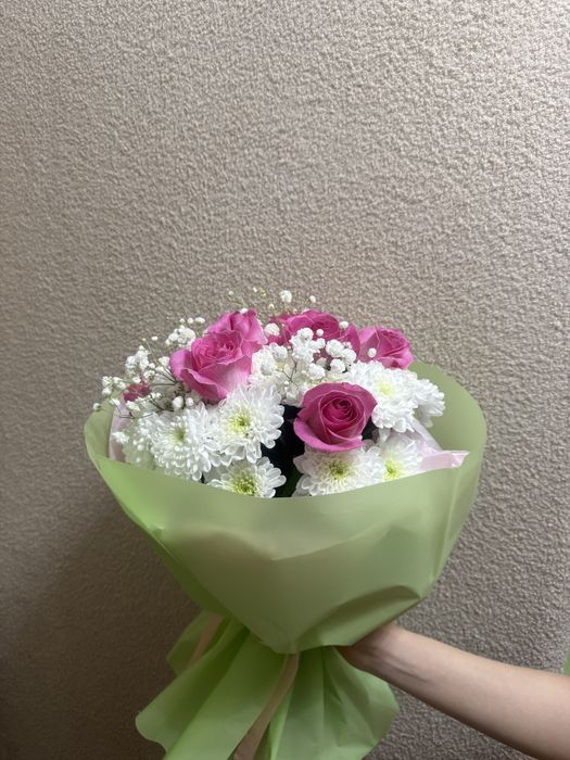 Букет цветов свежие новые