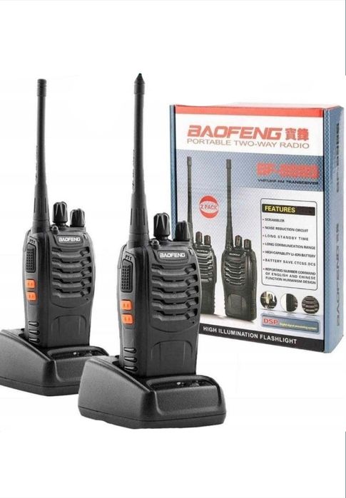 Рация Baofeng 888 2шт перечисления