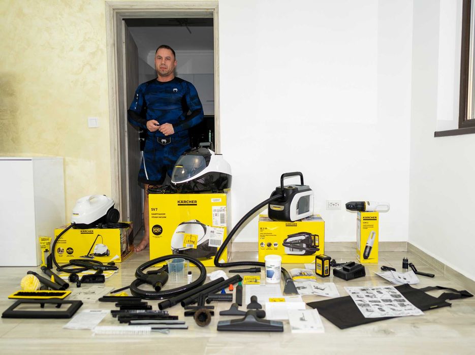 CURATARE cu echipamente + solutii profesionale automobile si domiciliu