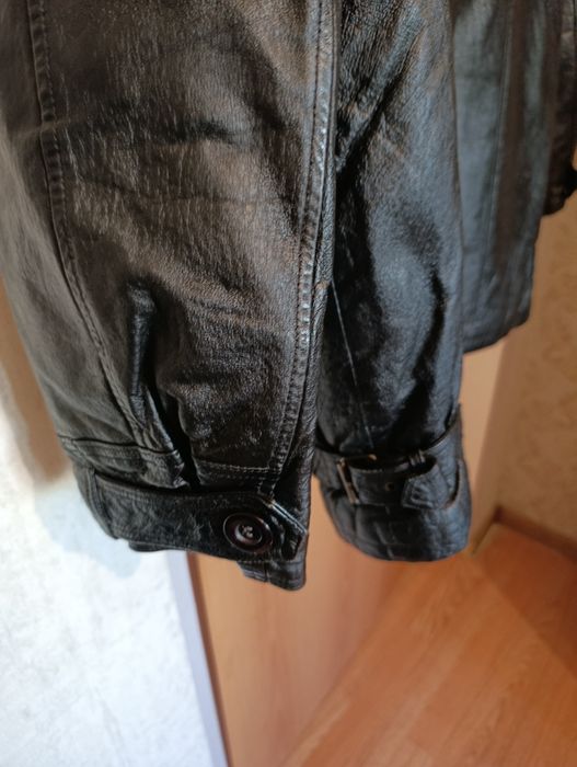 Куртка кожаная мужская