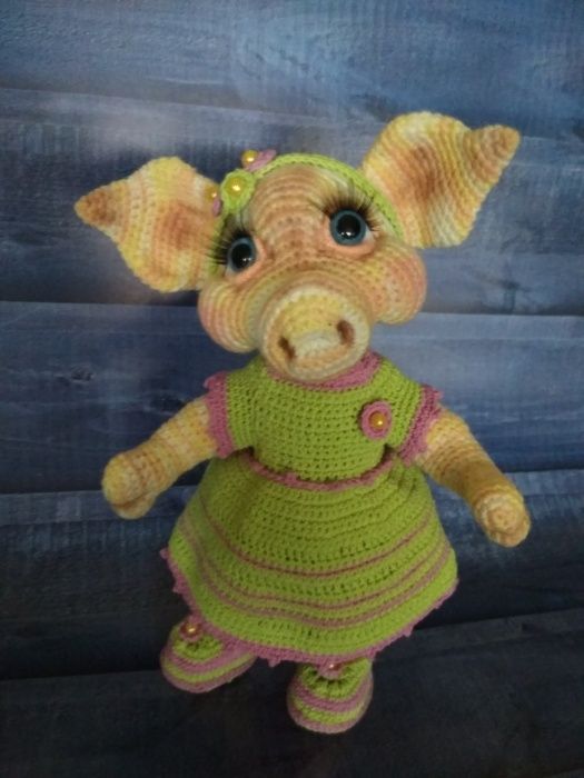 свинка Полинка  красотка