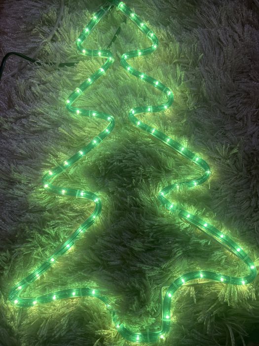 Brad luminos de Craciun