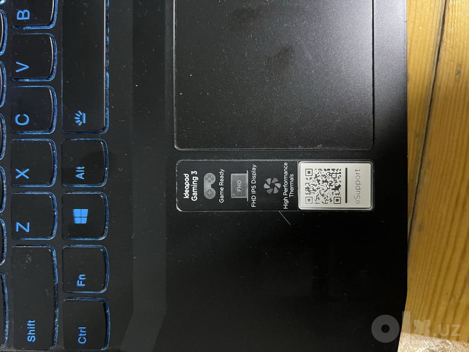 B/U notebook igravoy moshniy