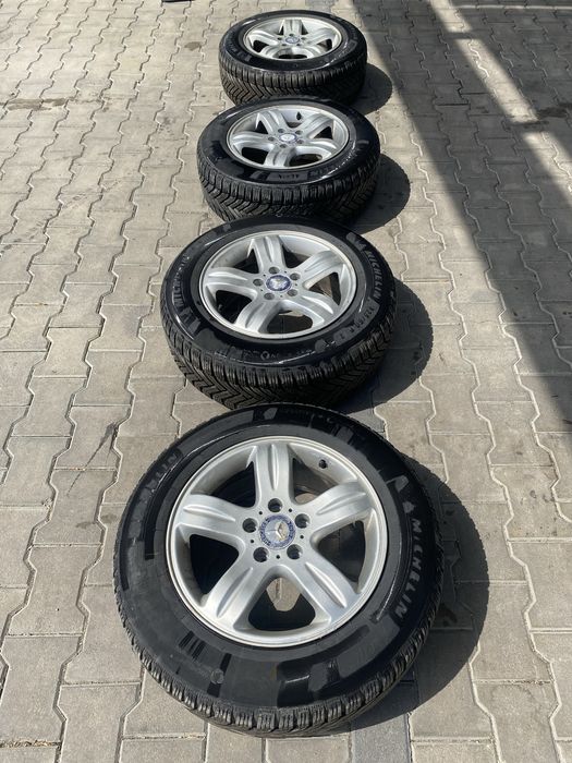 Джанти за Mercedes 16 цола, 7.5J, et45 със зимни гуми Michelin Alpin 6 dot 1922