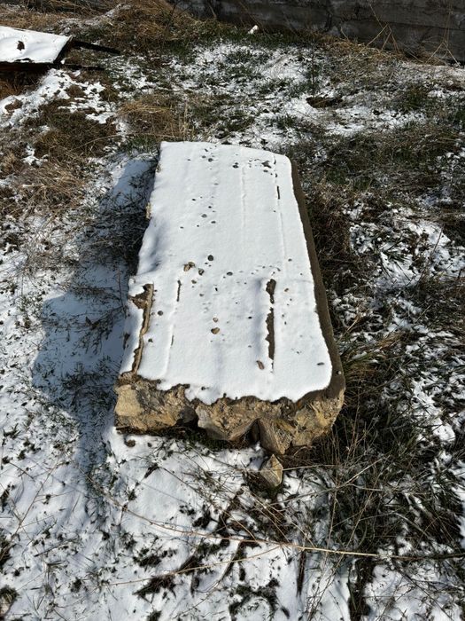 Құйылған дайын фундамен әртүрлі өлшемдегі