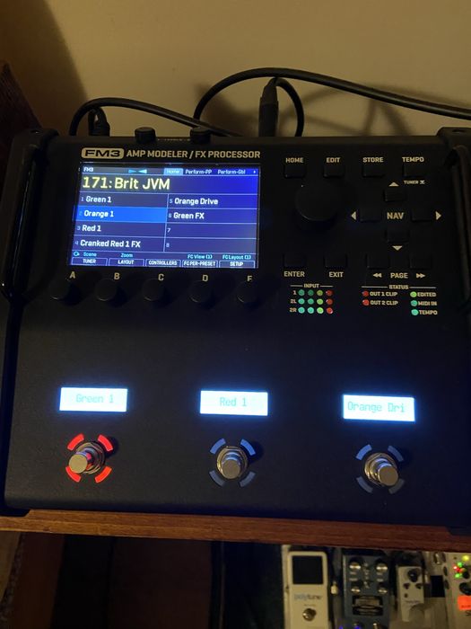 Fractal FM3 mk1 procesor chitara