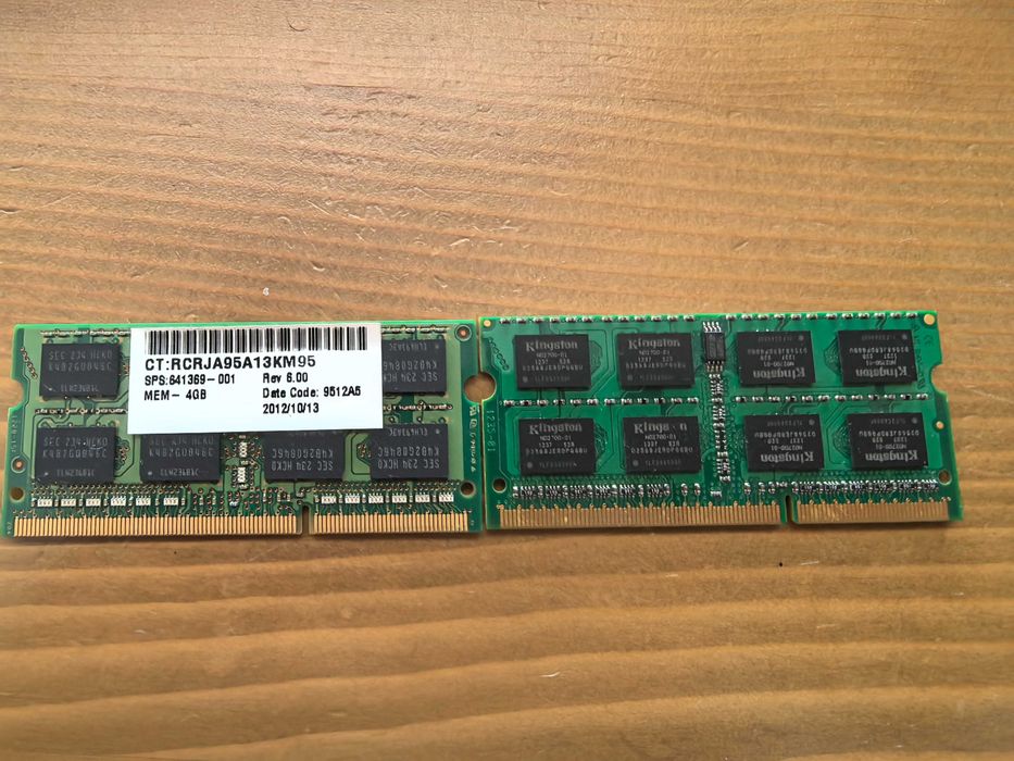 RAM памет 2х4GB  DDR3 1600MHz 1.5V
