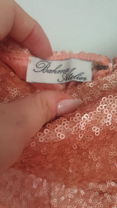 Rochie voal,somon, de ocazie                    .