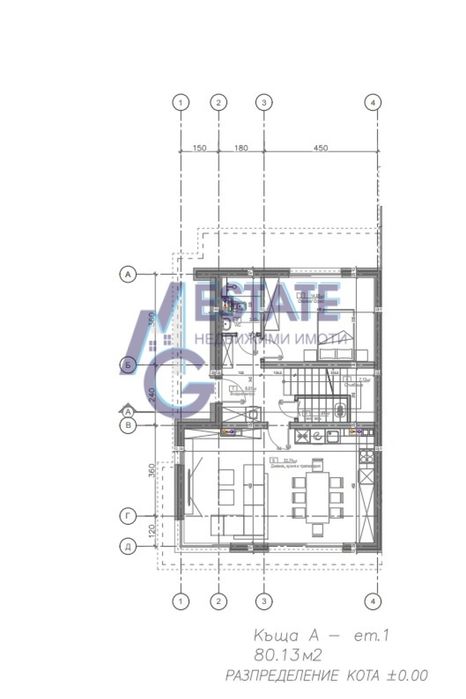 НОВА ДВУЕТАЖНА КЪЩА в кв. Ветрен - Минерални бани.