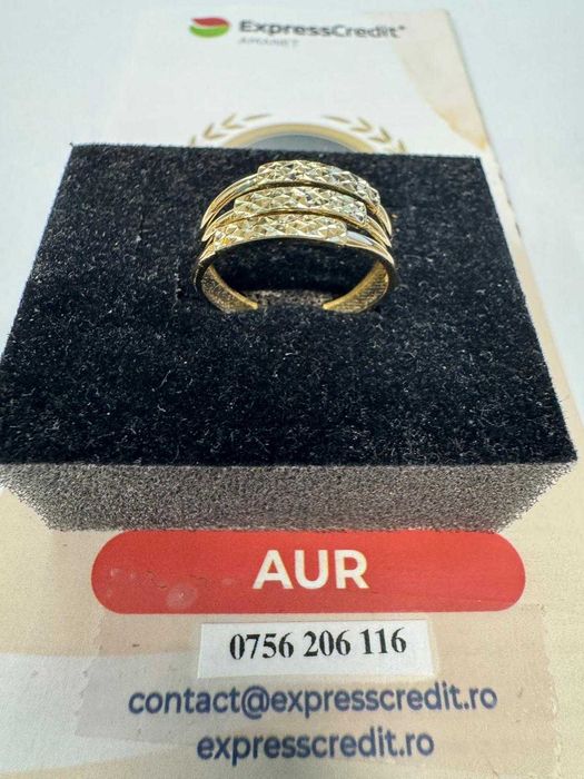 Inel din aur 14k (70267.2/ 10 Pacurari 1) garantie 2 ani!