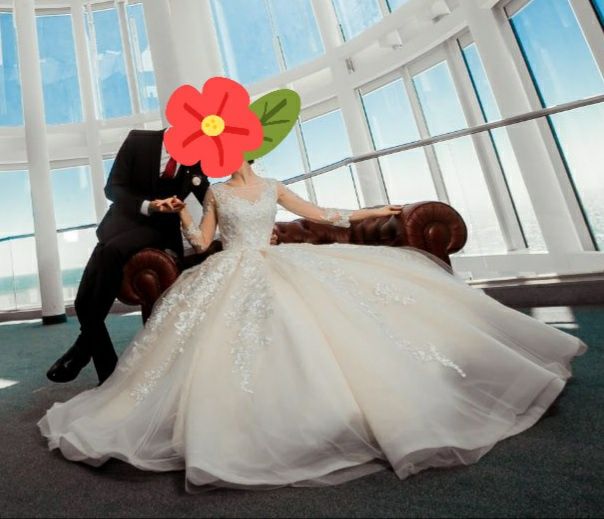 Свадебное платье!