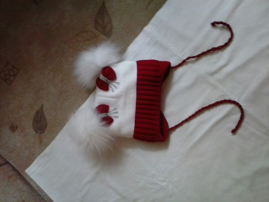 Новая шапочка на малышку