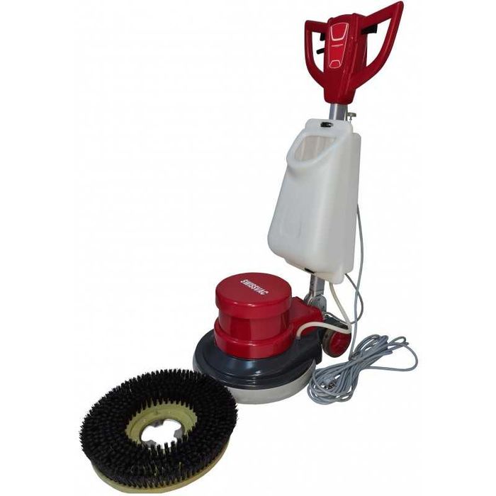 Monodisc SWF005 SWISSVAC cu perie mocheta/perie dura / pad holder si REZERVOR, putere 1.100W, alimentare 230V