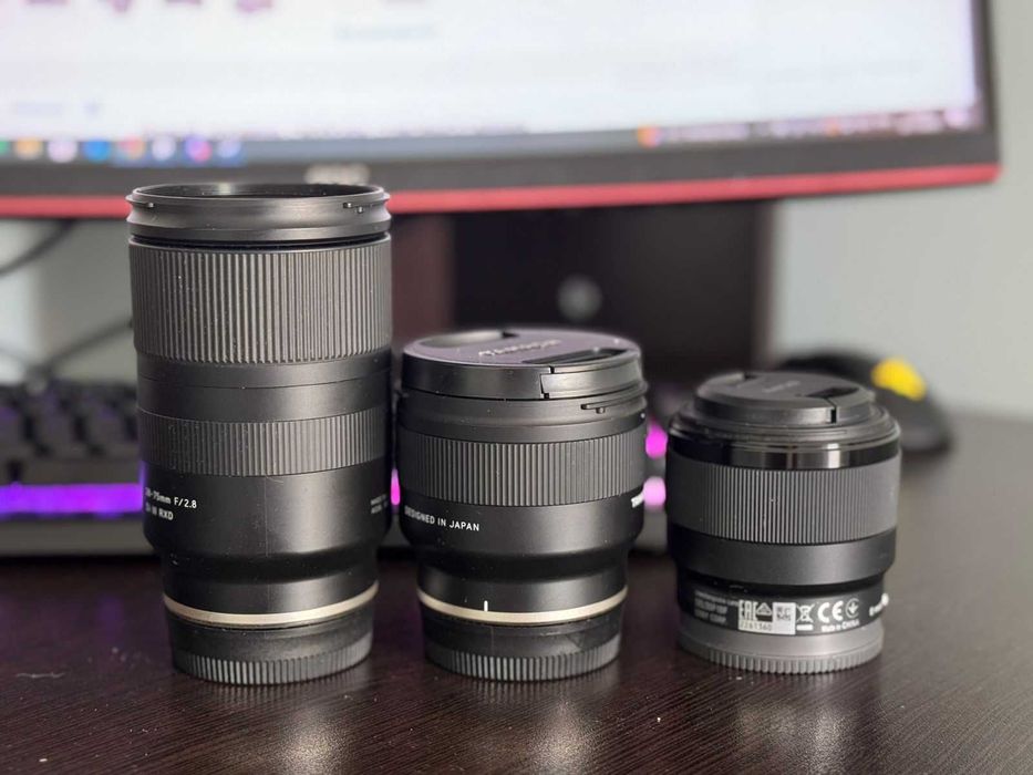 Продам 2 объектива на Sony