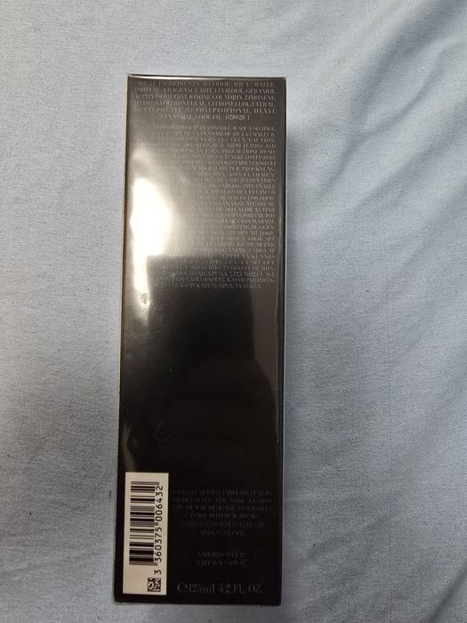 Parfum Armani code 125ml EDT pour homme