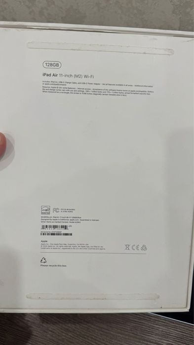 Продается ipad air 128 mb