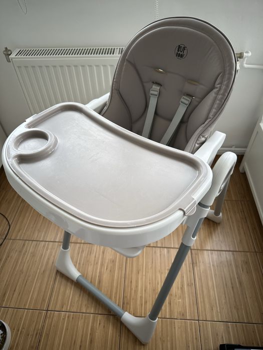 Scaun de masa bebe BUF BOOF X-6, pliabil, reglabil pe inaltime