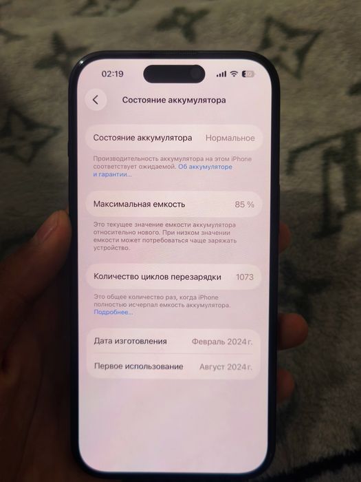 Айфон 15 идеальное стостояние