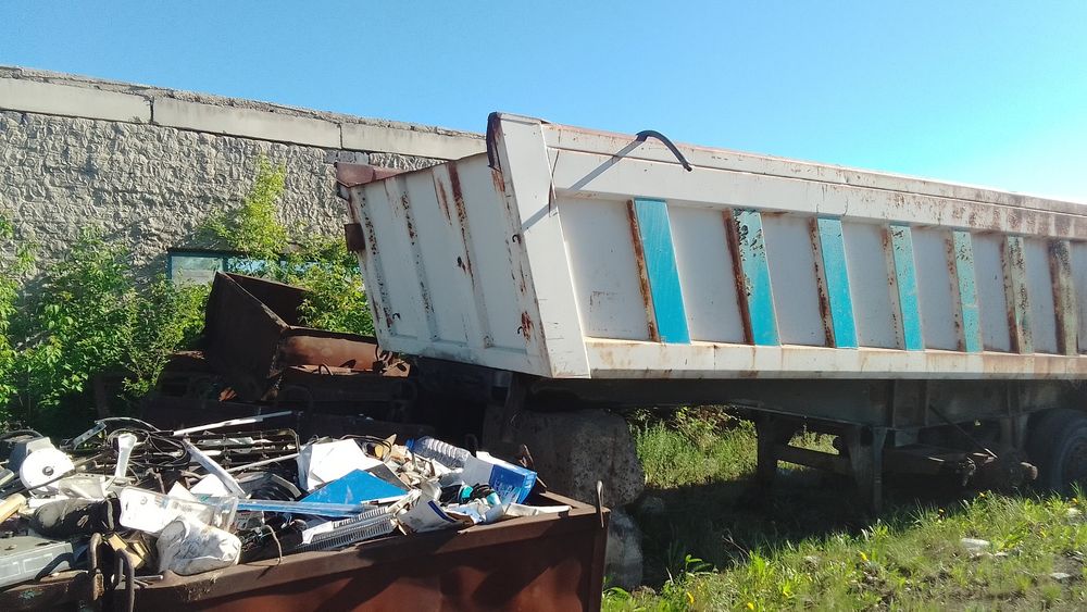 Полуприцеп не на ходу