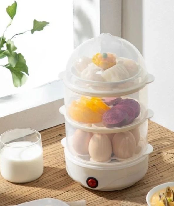 Koʻp funksiyali tuxum va oziq ovqat maxsus bug pshirgich optom va dona