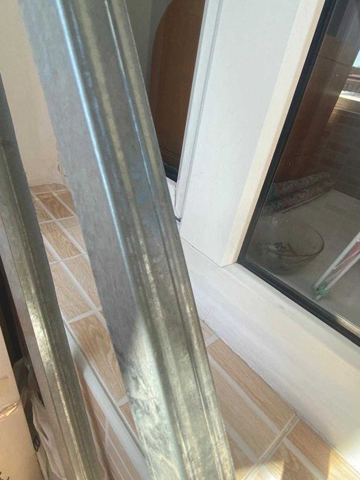 Профили алюминиевые, 2 шт