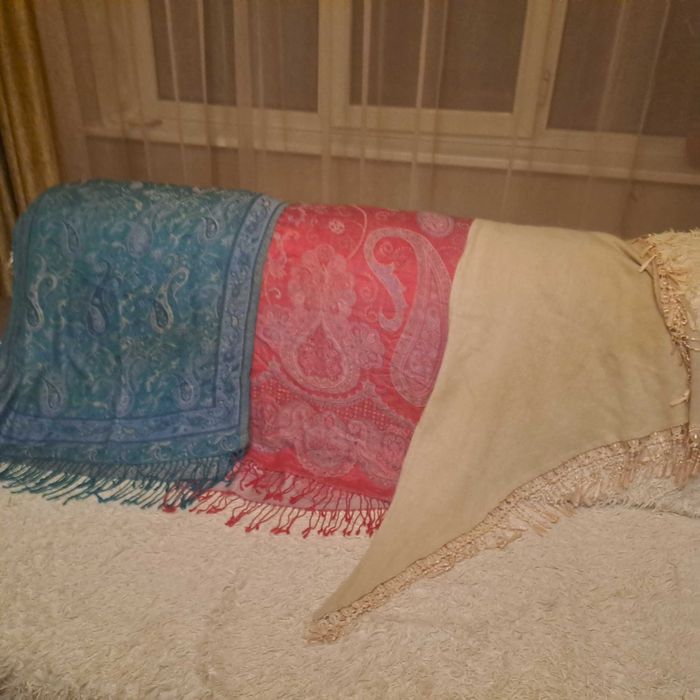 Шарфы ,палантины, косынка теплая