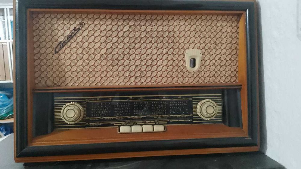 aparat radio lampi concert 60
