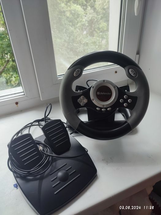 Продам игровой руль для ПК Defender chelenge mini LE