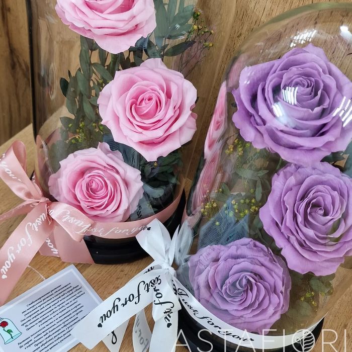 Цветы розы не вянут