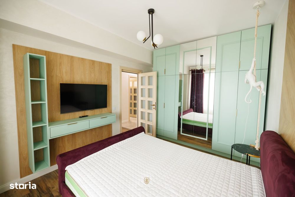 Intabulat! De vânzare apartament 3 camere mobilat premium, Royal Town