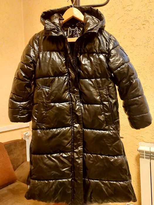 Куртка зимняя, чёрная