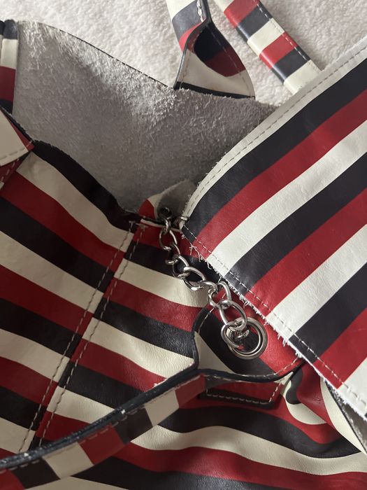 Красива чанта естествена кожа